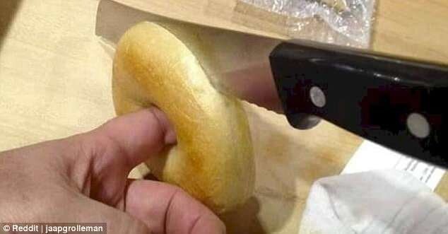 12. Как идеально ровно разрезать пончик