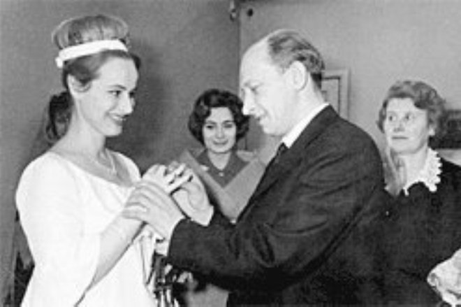 Евгений Евстигнеев и Лилия Журкина, 1966