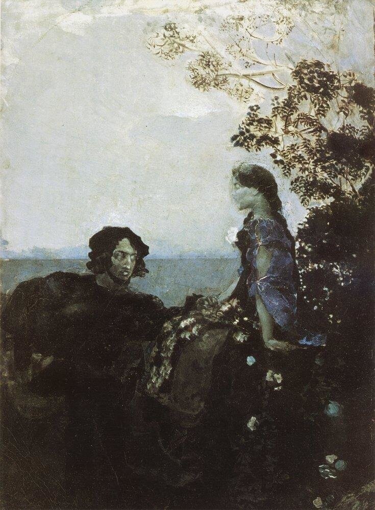 Гамлет и Офелия. 1888