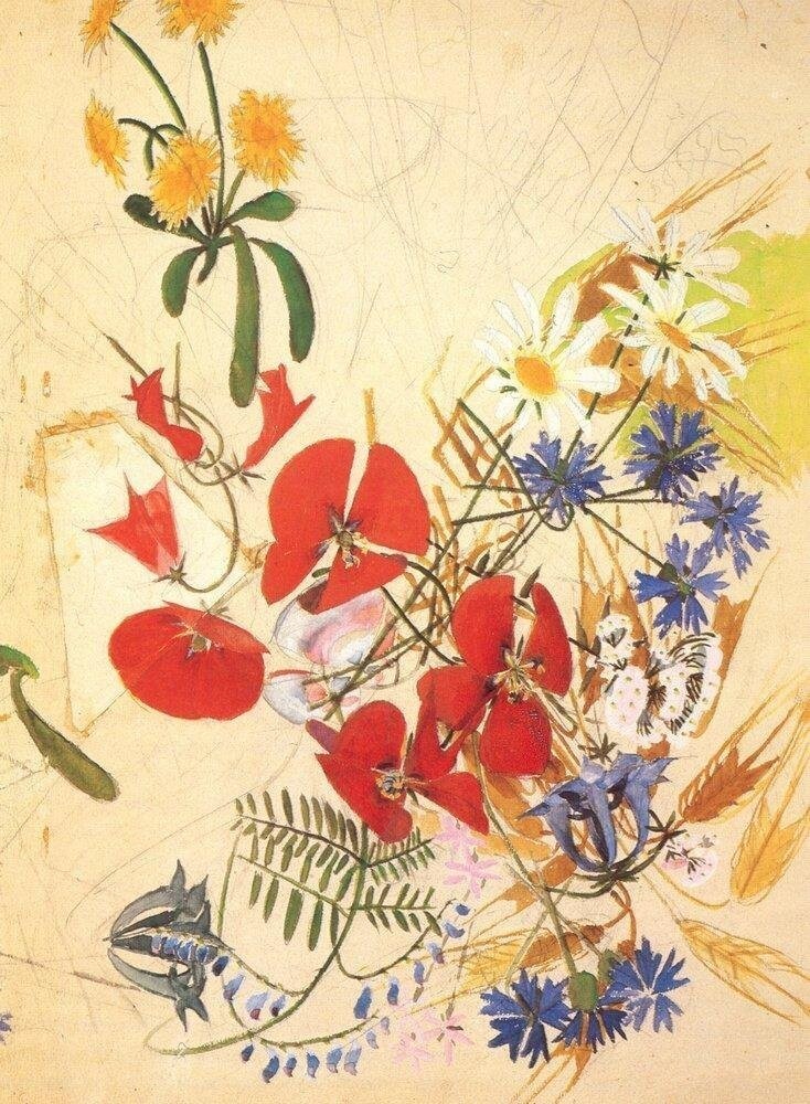 Полевые цветы, 1884