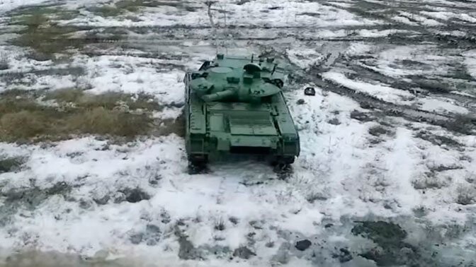 На Украине создали «танк-мутант»
