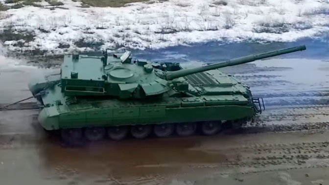 На Украине создали «танк-мутант»
