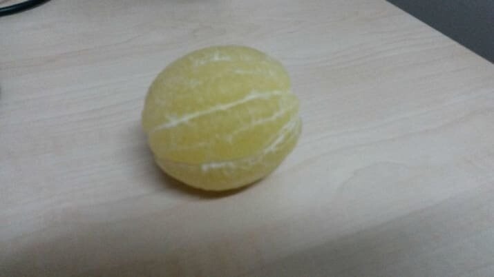 4. Голый лимон