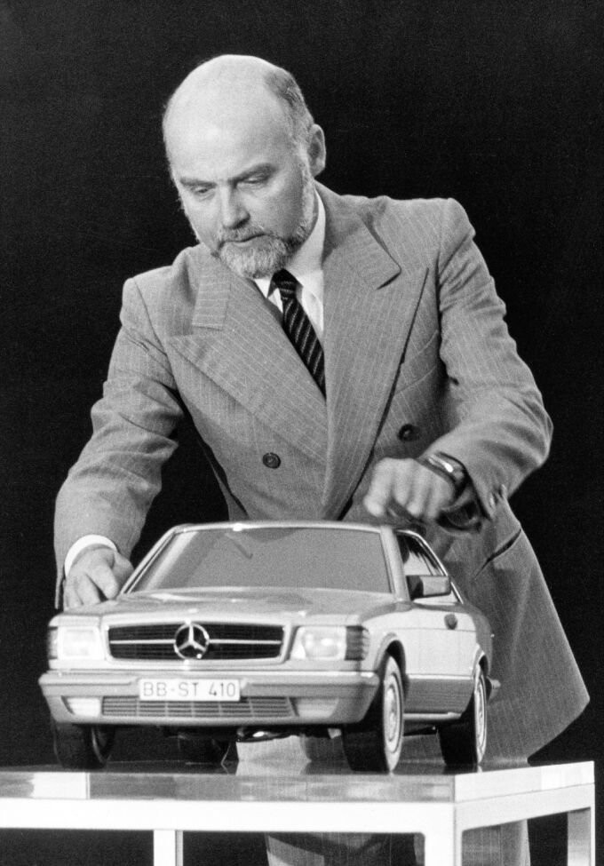 Рождение Mercedes-Benz W124 и первые фото