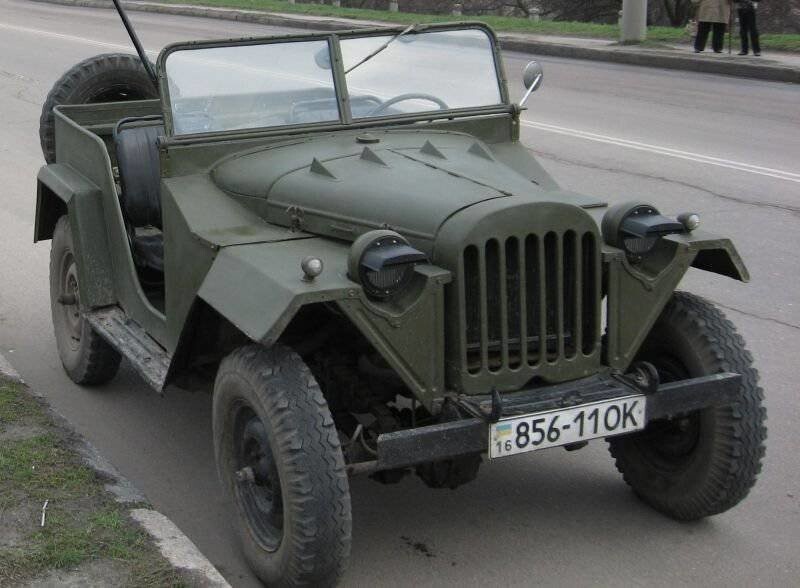 ГАЗ-67 – маленький армейский трудяга