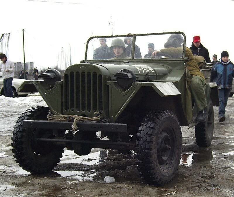 ГАЗ-67 – маленький армейский трудяга