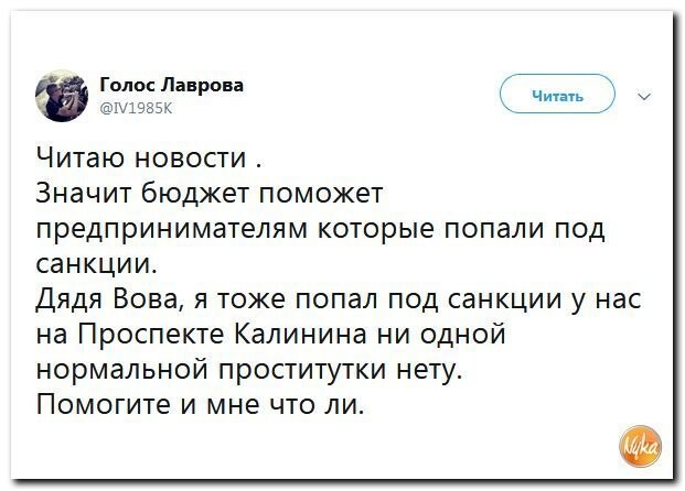 Политические коментарии соцсетей - 452