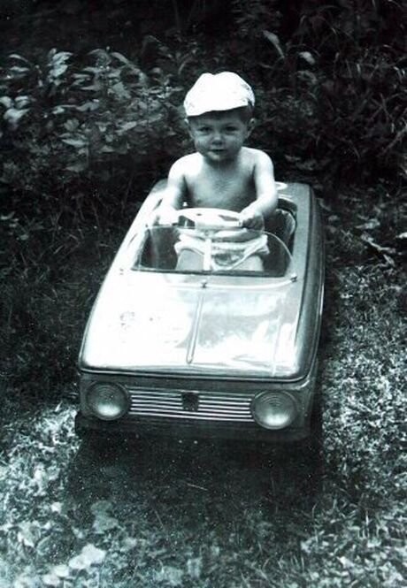 Педальный «Москвич» - мой первый автомобиль