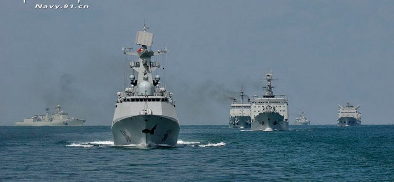 Китайским военным кораблям в Средиземном море приказано вступить в состав ВМФ России