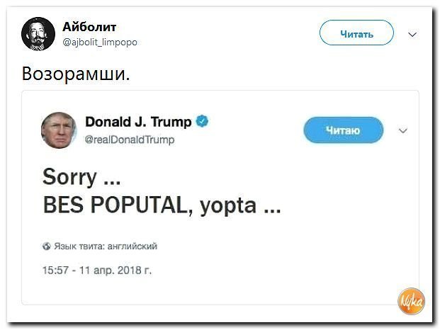 Политические коментарии соцсетей - 455