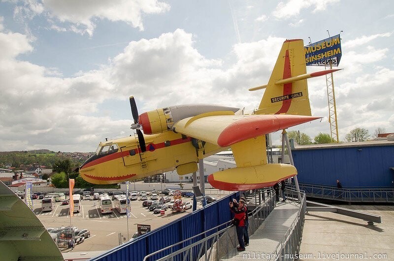Музей техники в Зинсхайме: авиация под открытым небом