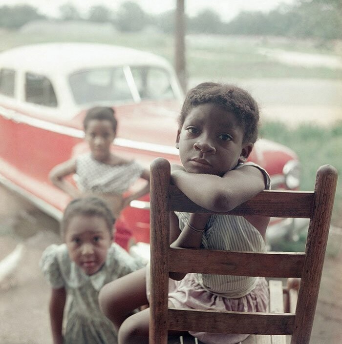 12. Портрет девочки, Шейди-Гроув, Алабама, 1956 г.