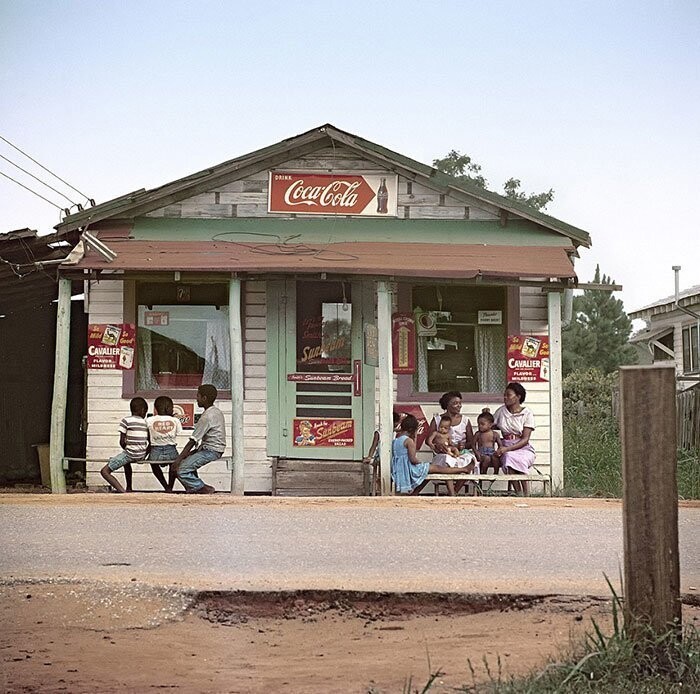 10. Магазинчик в Мобиле, Алабама, 1956 г.