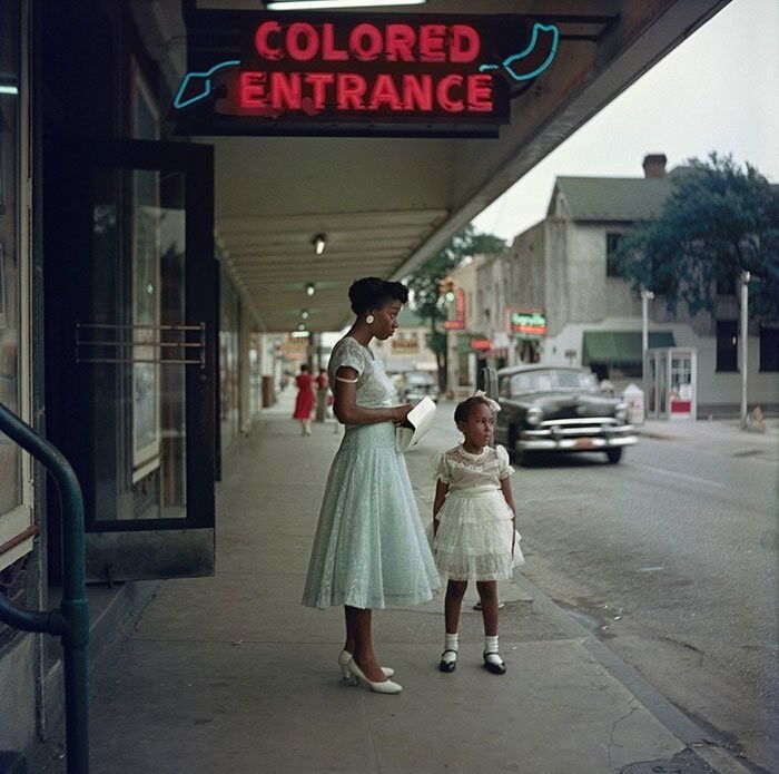 1. Вход для цветных, Алабама, 1956 г.