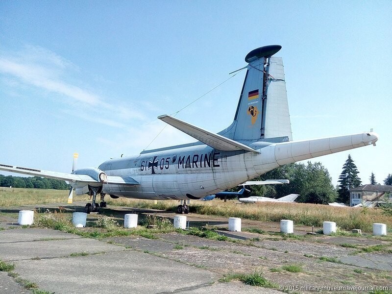 Небольшой частный авиамузей на окраине аэродрома Рехлин-Лерц (ФРГ