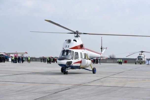 Первый украинский вертолет «Надія»