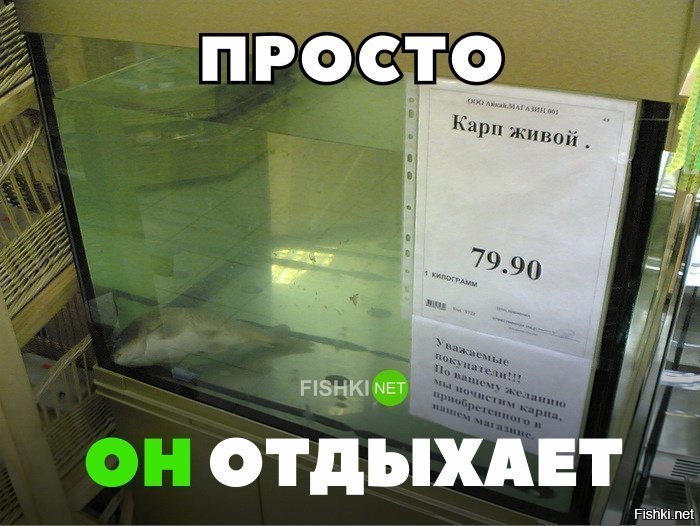 Просто он отдыхает