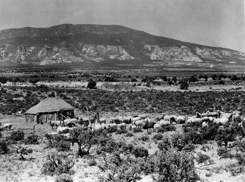 Горы Навахо. Юта, 1948
