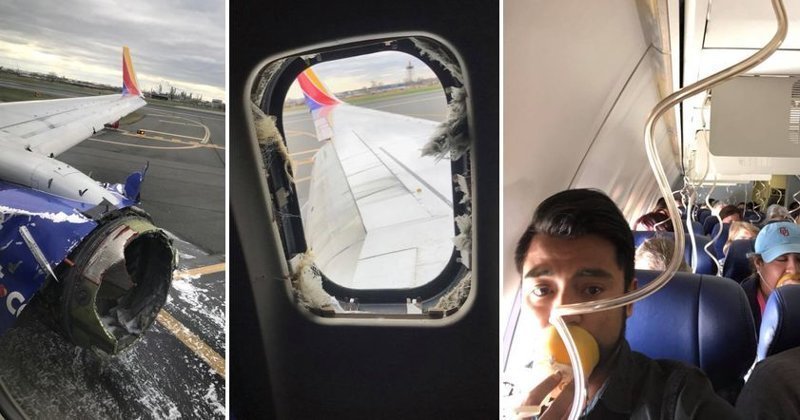 Американец вел прямую трансляцию из терпящего бедствие самолета