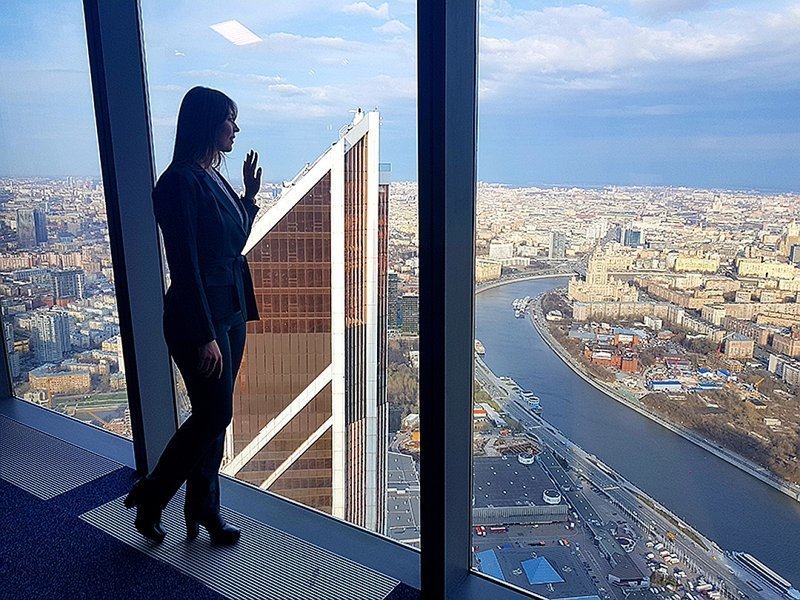 В башне «Федерация» открылась самая высокая смотровая площадка в Европе