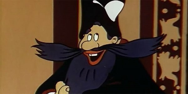 3 место- Боярин Полкан из анимационного фильма "Летучий корабль" (1979 год,режиссер Гарри Бардин). Один из самых моих любимых мультфильмов детства.