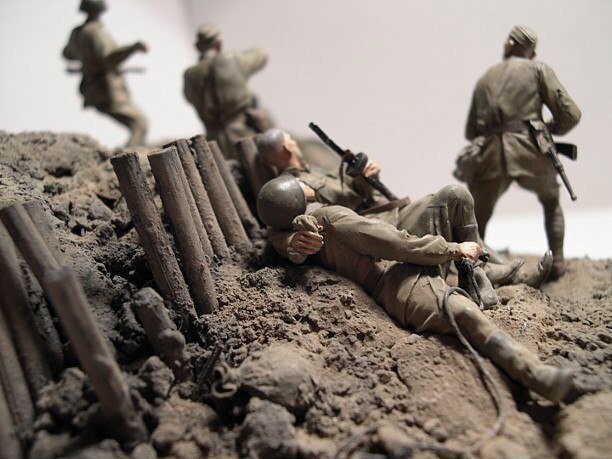 Вторая мировая война в миниатюре