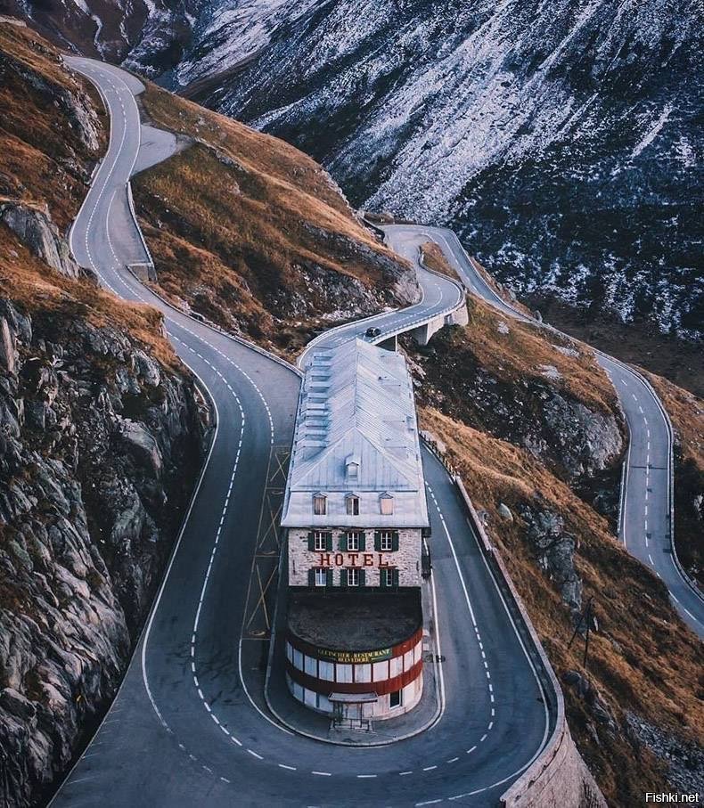 Прикольный отель в Швейцарии