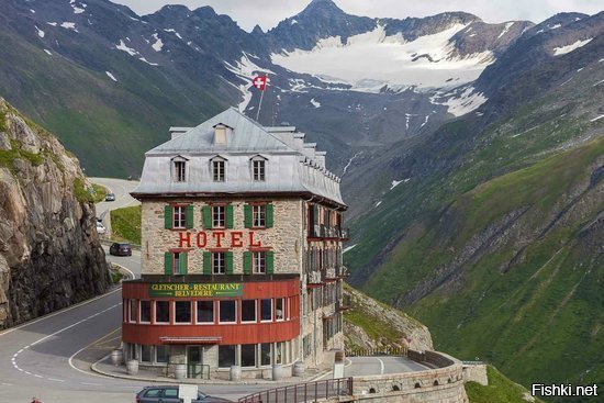 Прикольный отель в Швейцарии