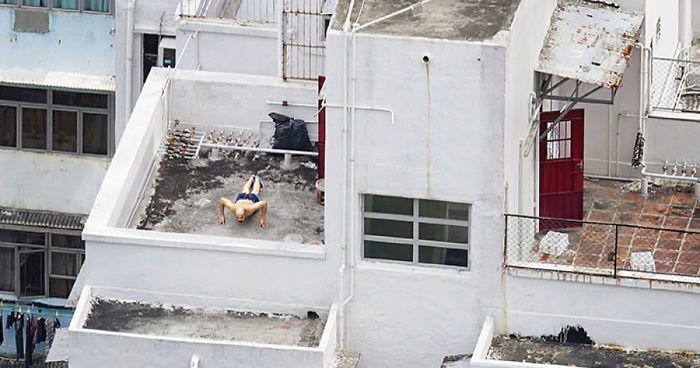 Фотопроект: жизнь на крышах Гонконга