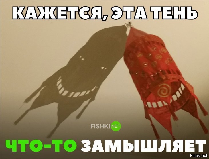 Тень что-то замышляет