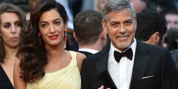 1. Джордж и Амаль Клуни