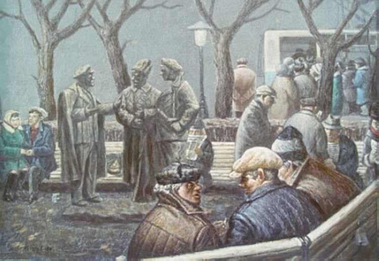 Советский быт в картинках