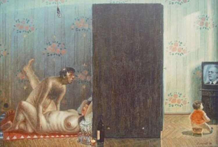 Советский быт в картинках