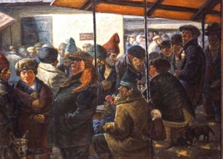 Советский быт в картинках