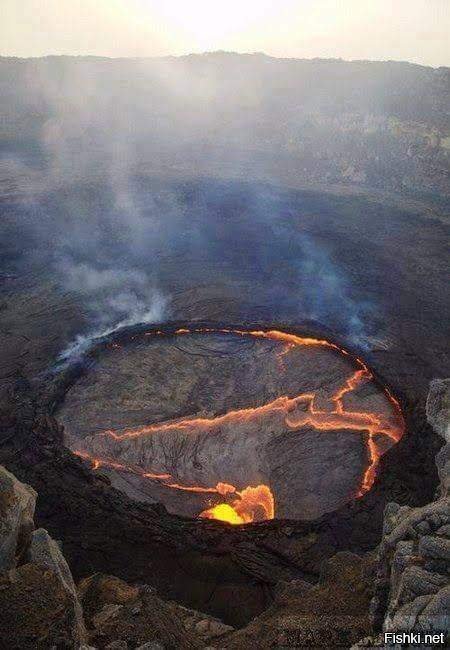 Кратер вулкана