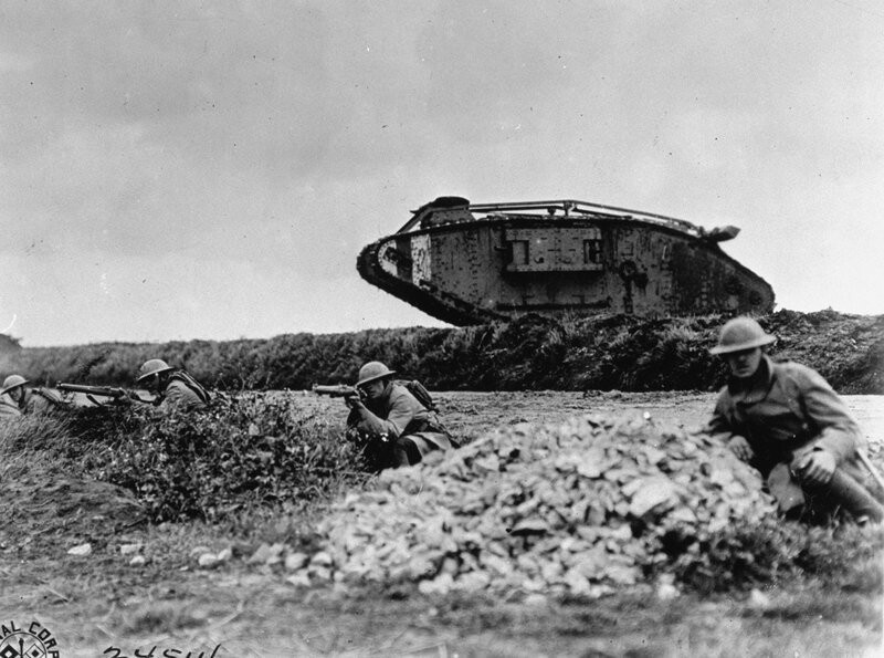 Британский танк Mk. IV, модификация female
