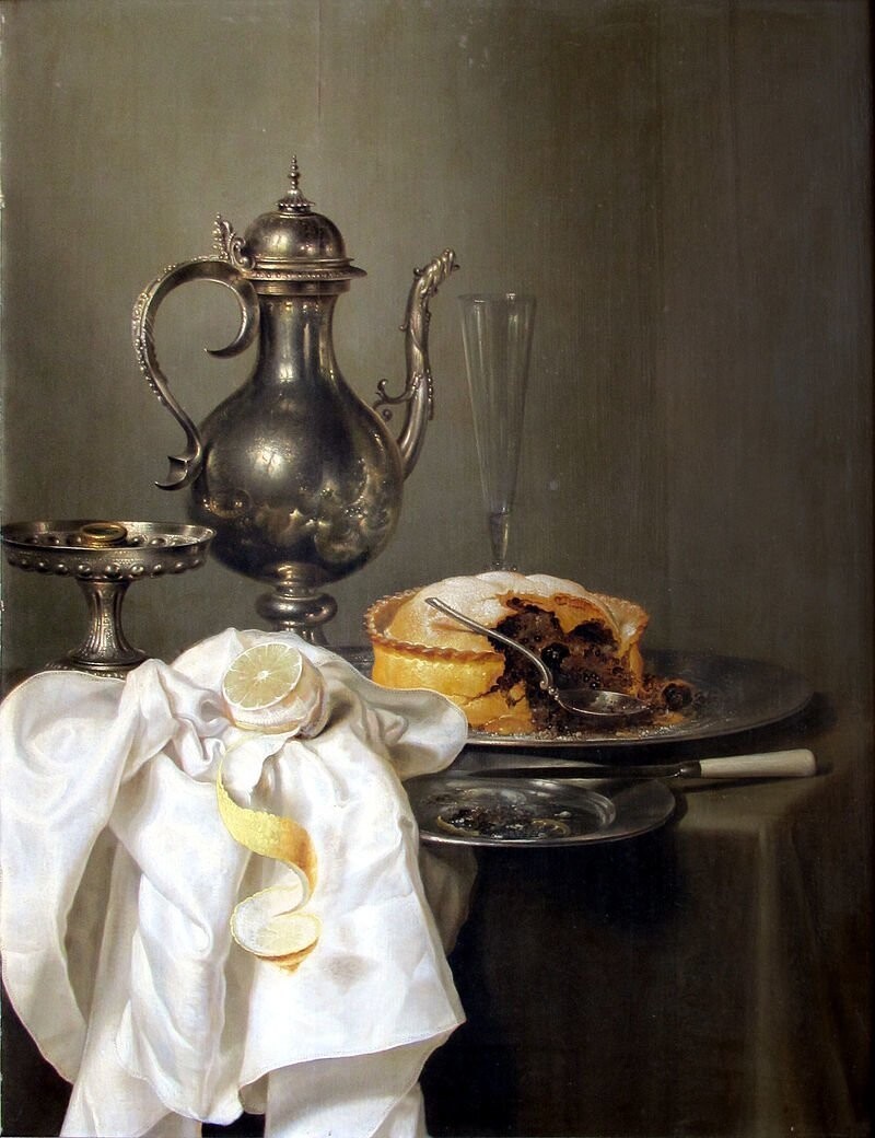 Хеда, Виллем Клас (Willem Claesz (Claeszoon) Heda) (14 декабря 1593/1594, Харлем — 24 августа 1680/1682, там же) — голландский живописец, мастер натюрморта. Натюрморт с серебряным кувшином