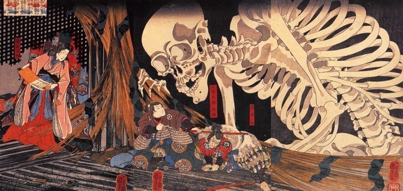 11 иллюстраций японских мифологических персонажей, которые лишат сна даже взрослых