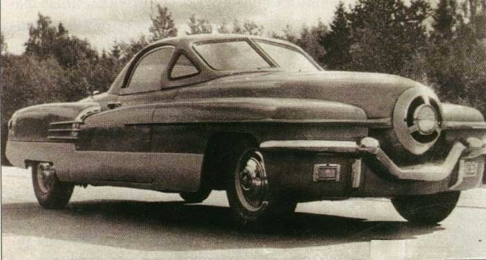 Советский футуристический автомобиль ЗИС-112 «Циклоп»