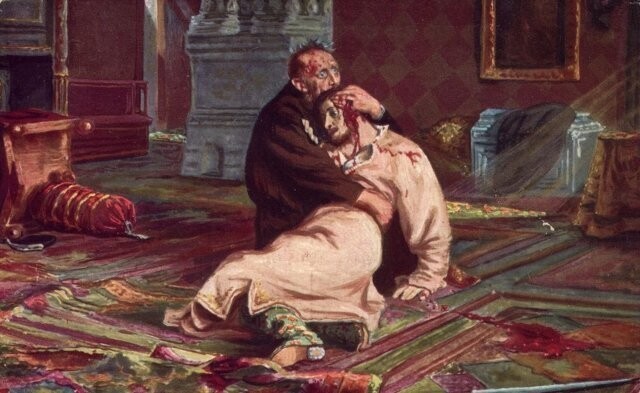 Илья Репин. Иван Грозный убивает своего сына. 1885