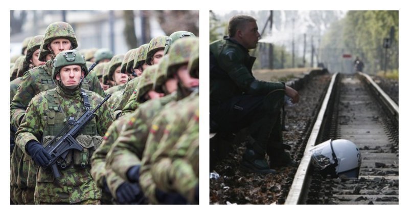 Спасовали: солдаты НАТО в Прибалтике оказались не готовы к старым железным дорогам