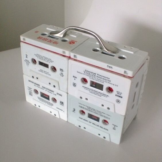 Фантастические идеи применения старых аудиокассет