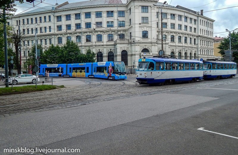 Российские трамваи плохо влияют на репутацию Латвии