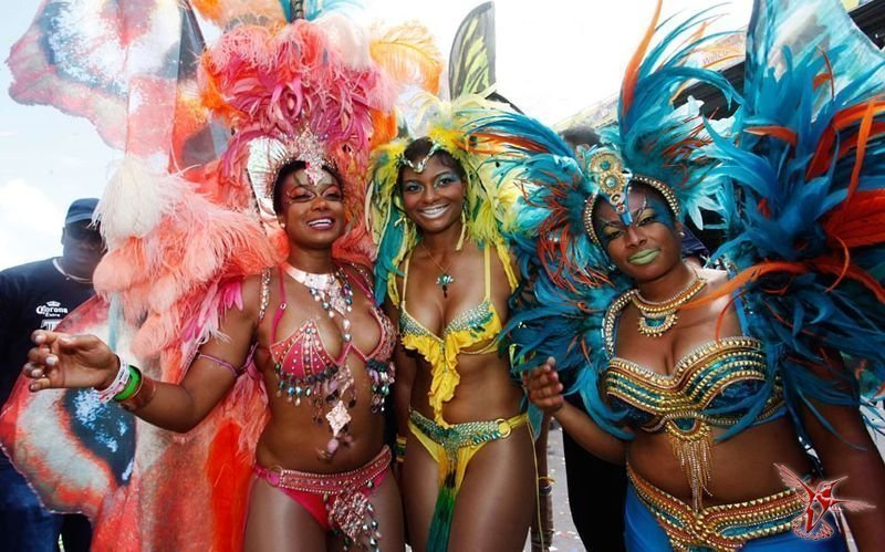 Без сисег и рассказ, не рассказ. Карнавал в Тринидад и Табаго. 