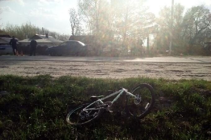 В Рязанской области водитель ВАЗа сбил ребенка на велосипеде