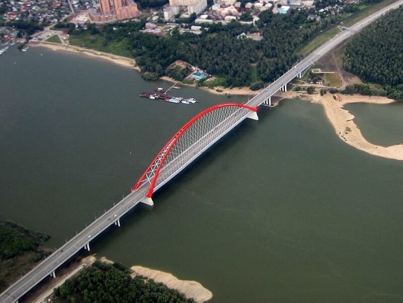 13. Бугринский мост (Новосибирск)