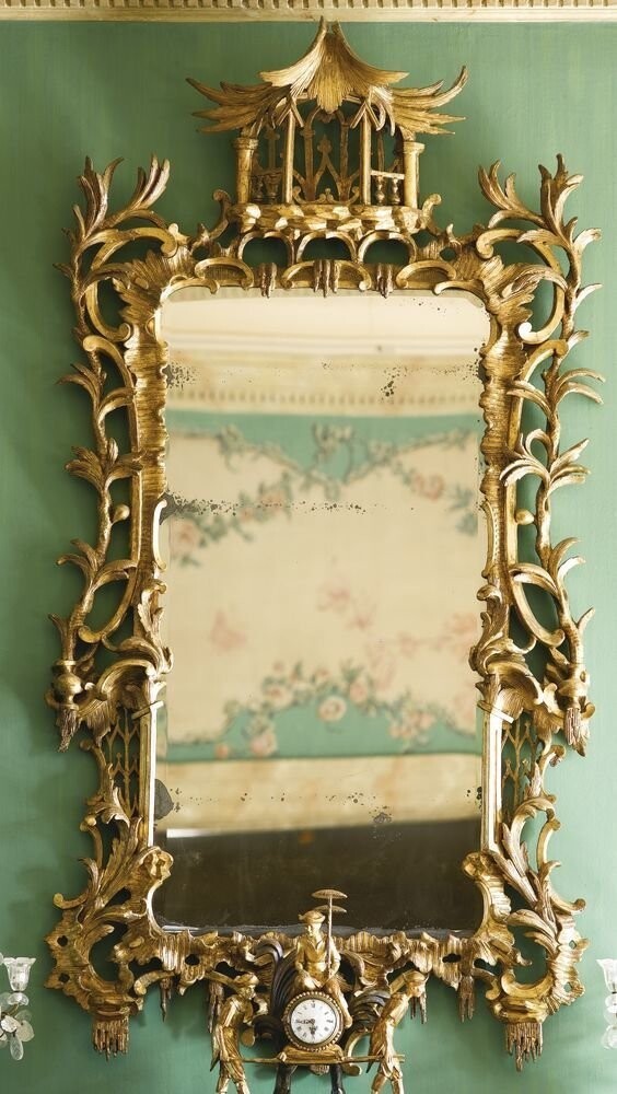 Зеркало George III, 18 век