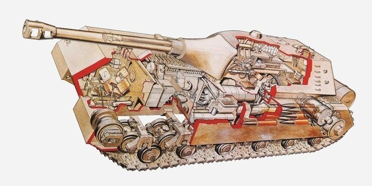 Немецкий сверхтяжелый танк «Маус» Хтоническое «чудо-оружие»