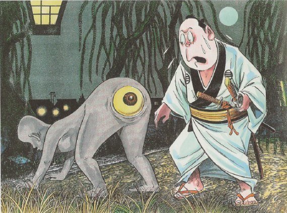 Японские демоны и оборотни