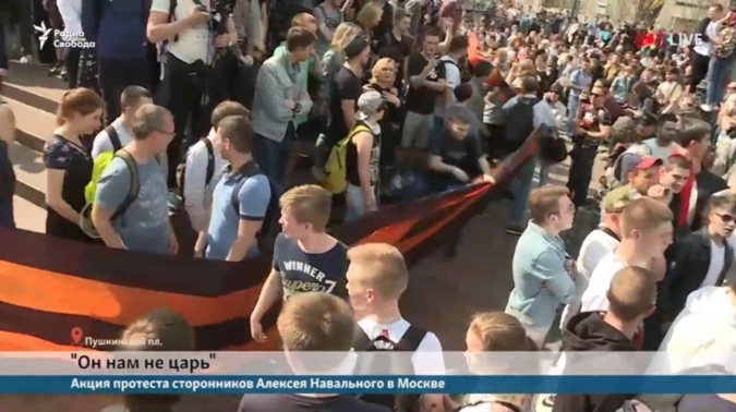 Школяры Навального явно перестарались на митингах 5 мая